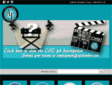 Tablet Screenshot of ajchamber.com